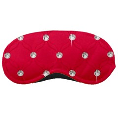 Red Diamond Bling  Sleep Eye Mask