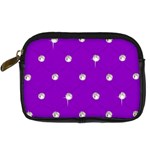 Royal Purple Sparkle Bling Compact Camera Case Front