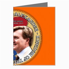 King Willem-alexander Large Greeting Card by artattack4all