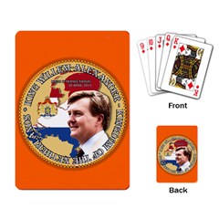 King Willem-alexander Standard Playing Cards