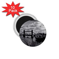 River Thames Waterfall 10 Pack Small Magnet (round) by Londonimages