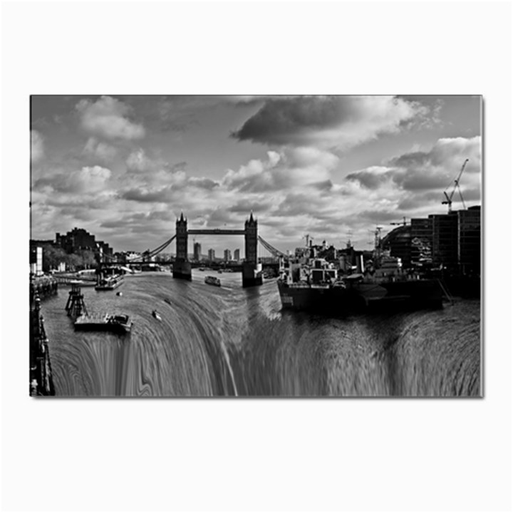 River Thames Waterfall 10 Pack Small Postcard