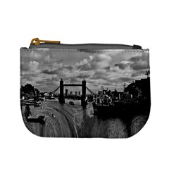 River Thames Waterfall Coin Change Purse