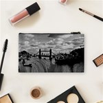 River Thames Waterfall Small Makeup Purse Back