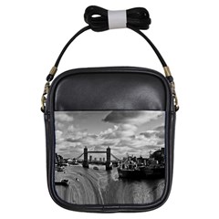 River Thames Waterfall Kids  Sling Bag