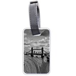 River Thames Waterfall Single-sided Luggage Tag Front