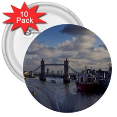 Thames Waterfall Color 10 Pack Large Button (round)