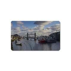 Thames Waterfall Color Name Card Sticker Magnet