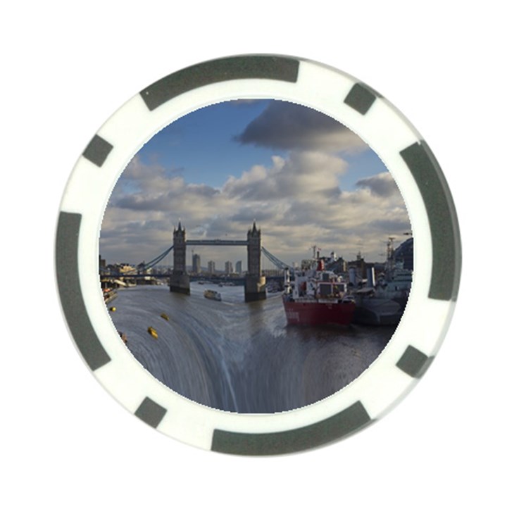 Thames Waterfall Color Poker Chip