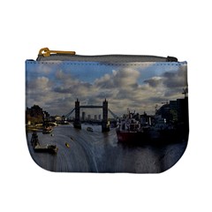 Thames Waterfall Color Coin Change Purse by Londonimages