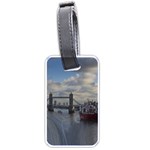 Thames Waterfall Color Single-sided Luggage Tag Front