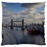 Thames Waterfall Color Large Cushion Case (Two Sides) Back