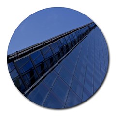 The Shard London 8  Mouse Pad (round) by Londonimages