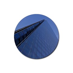 The Shard London Rubber Drinks Coaster (round) by Londonimages