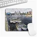 River Thames Art Large Mouse Pad (Rectangle) Front