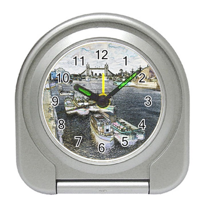 River Thames Art Desk Alarm Clock