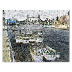 River Thames Art Jigsaw Puzzle (rectangle) by Londonimages