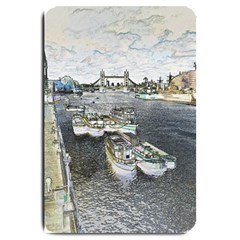 River Thames Art Large Door Mat