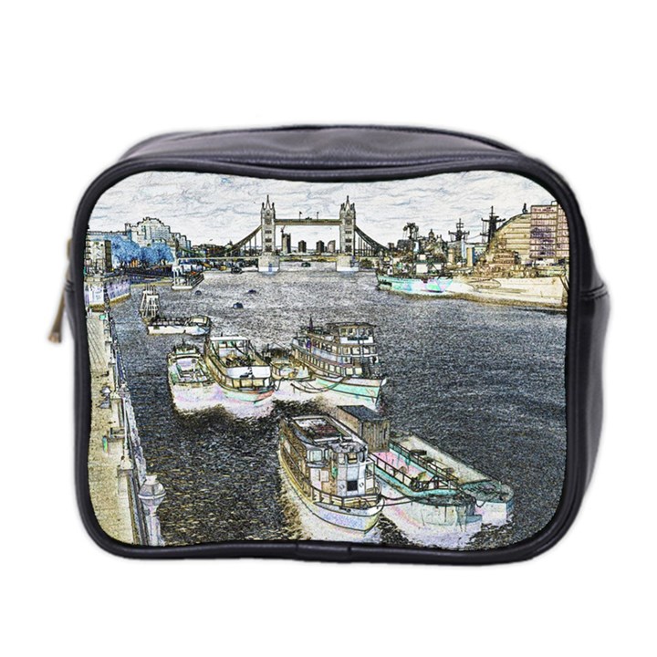 River Thames Art Twin-sided Cosmetic Case