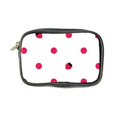 Strawberry Dots Pink Coin Purse by strawberrymilk