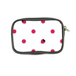 Strawberry Dots Pink Coin Purse Back