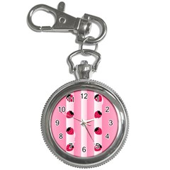 Strawberry Cream Cake Key Chain Watch