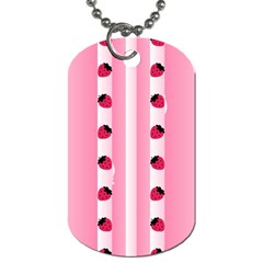 Strawberry Cream Cake Dog Tag (one Side)