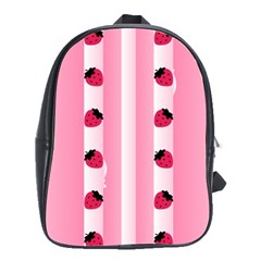 Strawberry Cream Cake School Bag (large)