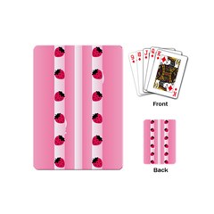 Strawberry Cream Cake Playing Cards (mini)