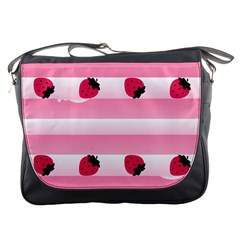 Strawberry Cream Cake Messenger Bag by strawberrymilk