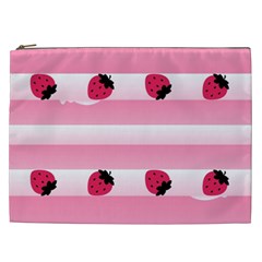 Strawberry Cream Cake Cosmetic Bag (xxl)