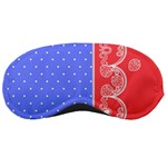 Lace Dots With Rose Purple Sleeping Mask Front