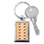 Origin Strawberry Cream Cake Key Chain (Rectangle) Front