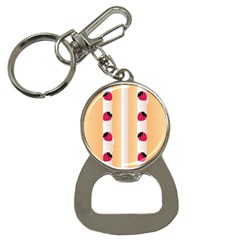 Origin Strawberry Cream Cake Bottle Opener Key Chain