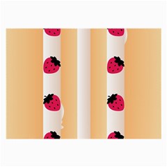 Origin Strawberry Cream Cake Glasses Cloth (large)