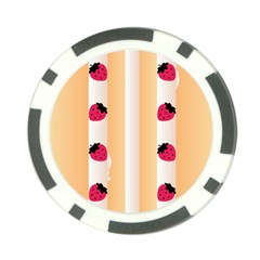 Origin Strawberry Cream Cake Poker Chip Card Guard