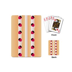 Origin Strawberry Cream Cake Playing Cards (mini)