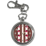 Choco Strawberry Cream Cake Key Chain Watch Front