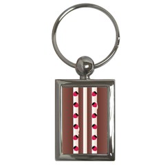 Choco Strawberry Cream Cake Key Chain (rectangle) by strawberrymilk