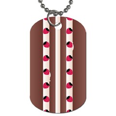 Choco Strawberry Cream Cake Dog Tag (one Side) by strawberrymilk