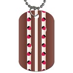 Choco Strawberry Cream Cake Dog Tag (One Side) Front