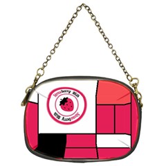 Brand Strawberry Piet Mondrian Pink Single-sided Evening Purse by strawberrymilk