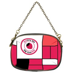 Brand Strawberry Piet Mondrian Pink Twin-sided Evening Purse by strawberrymilk