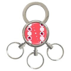 Cake Top Rose 3-ring Key Chain by strawberrymilk