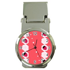 Cake Top Rose Money Clip Watch