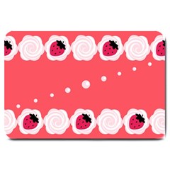 Cake Top Rose Large Doormat