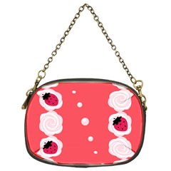 Cake Top Rose Chain Purse (one Side)