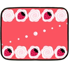 Cake Top Rose Mini Fleece Blanket(two Sides) by strawberrymilk