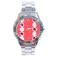 Cake Top Rose Stainless Steel Analogue Men’s Watch