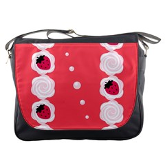 Cake Top Rose Messenger Bag by strawberrymilk